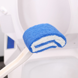 Juego de cepillos para inodoro japoneses LEC, montados en la pared, con mango largo y cerdas suaves para limpiar inodoros y enjuagar todas las áreas - Product Image 3