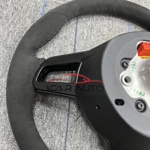 Volante Mejorado para <span class=keywords><strong>Porsche</strong></span> Alcatara Panamera <span class=keywords><strong>Cayenne</strong></span> Macan 718 Cayman Taran 918 911 Boxster 981 958 957 996 997 - Product Image 4