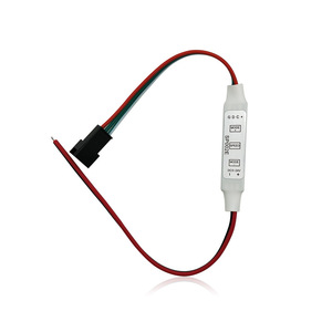 Thông minh điện tử điều khiển tốc độ chạy nước <span class=keywords><strong>mini</strong></span> 3 key ws2811 ws2812b pixel LED Strip ánh sáng mô-đun dimmer điều khiển - Product Image 5