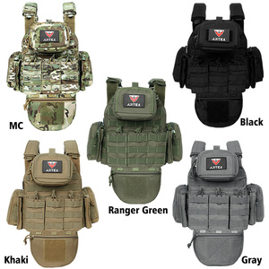 New Model 8128 Outdoor Fully Protective Multifunctional Tactical <b>Vest</b> – Abrasion-Resistant 1000D Polyester MOLLE Tactical <b>Vest</b> - Product Image 6