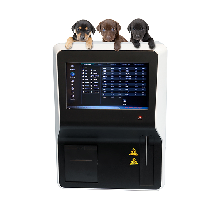 Analizador de hematología veterinaria automático de 3 partes CBC portátil Dymind de precio económico Mindray