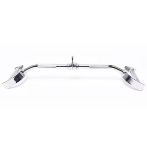 MKASダブル<span class=keywords><strong>D</strong></span>列ハンドルケーブルアタッチメントスチールラットプルダウンハンドル、スイベルフックとローレットグリップラットプルダウンアタッチメント付き - Product Image 1