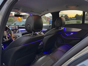 W205 Kit d'amélioration de l'éclairage ambiant 64 couleurs pour Mercedes-Benz Classe C C300 C43 <span class=keywords><strong>C63</strong></span> GLC X253 Garniture d'accessoires d'éclairage <span class=keywords><strong>LED</strong></span> intérieur - Product Image 4