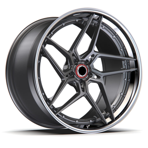 Rines Forjados Ultraligeros de Alto Rendimiento de 2 Piezas para BMW M2 M3 M4 <span class=keywords><strong>M5</strong></span> <span class=keywords><strong>Competition</strong></span> <span class=keywords><strong>Audi</strong></span> R8 RS6 RS7 V10, Diseño Personalizado D014 - Product Image 1