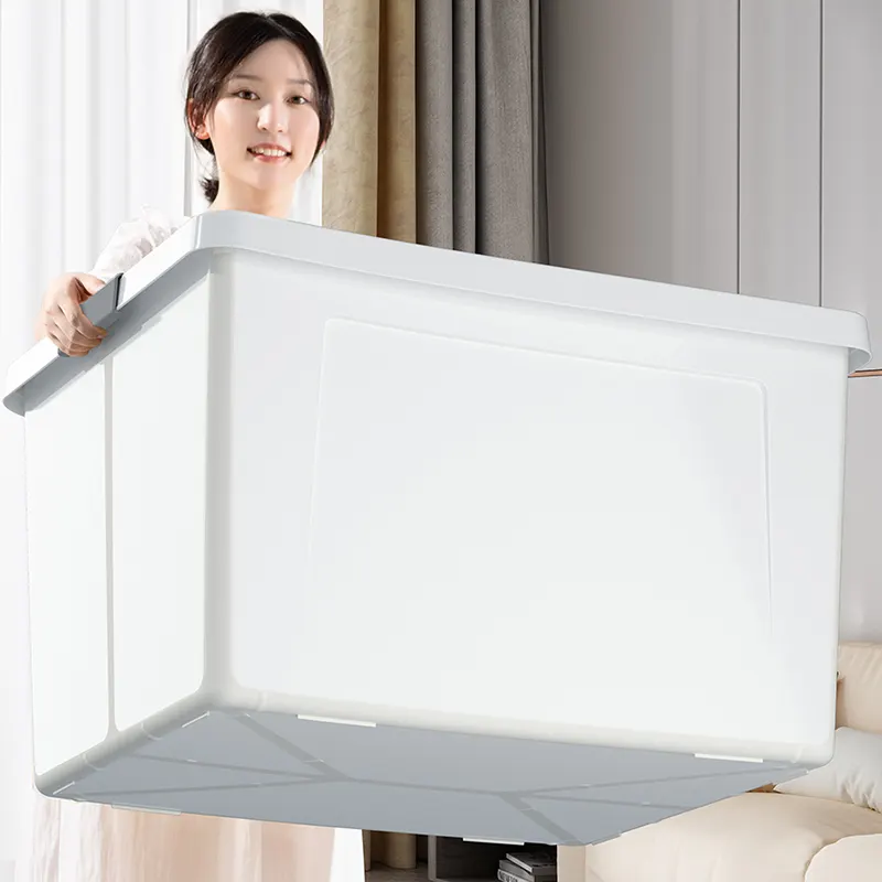 Xingyou Mehrzweck-Aufbewahrung sbox aus Kunststoff mit großer Kapazität Aufbewahrung sbox aus Kunststoff mit faltbaren Rädern