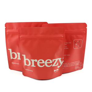 Tùy chỉnh in Nhựa chống ẩm túi Cà phê dây kéo đứng lên túi trà bao bì túi - Product Image 1