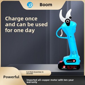 Ciseaux <span class=keywords><strong>électrique</strong></span>s rechargeables pour arbres fruitiers Ciseaux de jardinage alimentés par batterie au lithium - Product Image 5