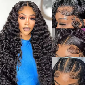 วิกผมหยิกธรรมชาติแท้จากพม่า 100% ขนาด 30 นิ้ว วิกผมแบบ HD Lace Frontal ขายส่งจากผู้ผลิต วิกผมมนุษย์แท้เกรด 12A ไม่ต้องใช้กาว - Product Image 5