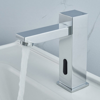 Robinet de vanité à Induction sans contact capteur infrarouge automatique salle de bain lavabo mitigeur robinet d'eau