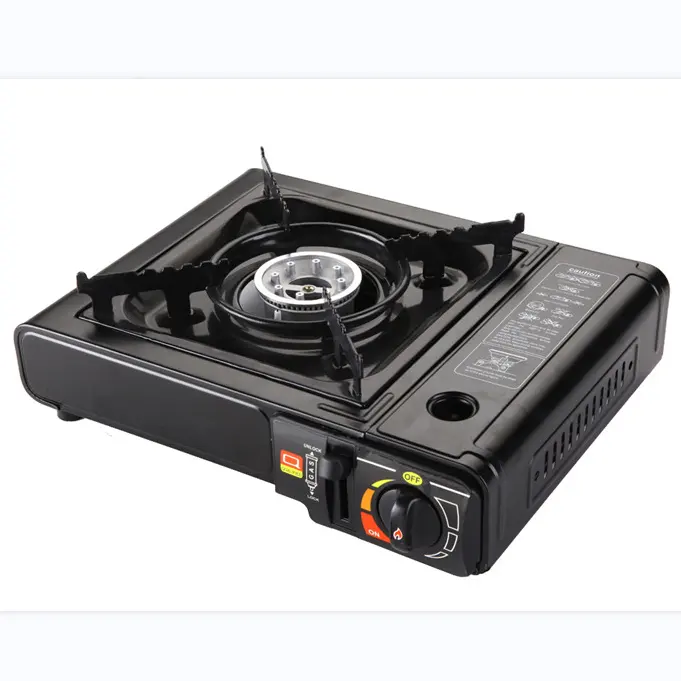 Outdoor Camping Stove,portable Gas Stove Single Burner Cold Rolled Iron Sheet Portable Smooth Ceramic Cooktop