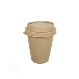 Vasos Reutilizables y Compostables Ecológicos 100% Biodegradables de Fibra de Té + Resina Biodegradable de 12 oz, No Tóxicos y Libres de BPA - Product Image 1