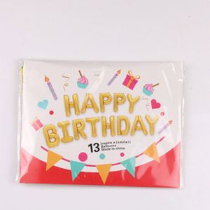 Globos de Decoración para Celebraciones de Cumpleaños al por Mayor, Variedad de Globos con Letras de Feliz Cumpleaños, Decoraciones para Fiestas - Product Image 5