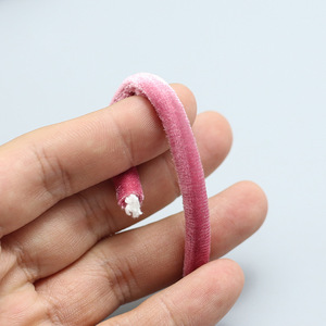 Cordoncino Intrecciato con Nucleo Floccato 6mm 100% Poliestere per Uso in Abbigliamento e Imballaggio - Product Image 6