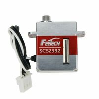 Servo Feetech SCS2332 6V 4.5kg con Carcasa CNC Completa, Engranaje Metálico, Sin Núcleo, 0-270 Grados, Modo Dual, para Articulaciones de Dedos de Robot, Piezas de Robot