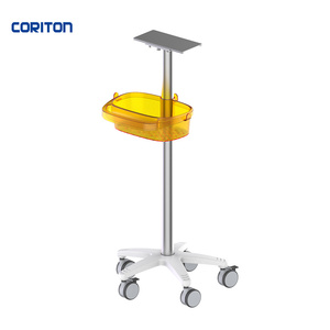 Cina conveniente ospedale monitoraggio del paziente trolley defibrillatore mobile infermieristica carrello serie di rotolamento del basamento della staffa - Product Image 5