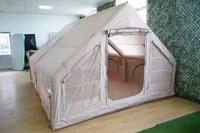 Grande tente de glamping gonflable 3000 mm en tissu Oxford imperméable, ouverture automatique rapide, abri extérieur écologique, fabricant
