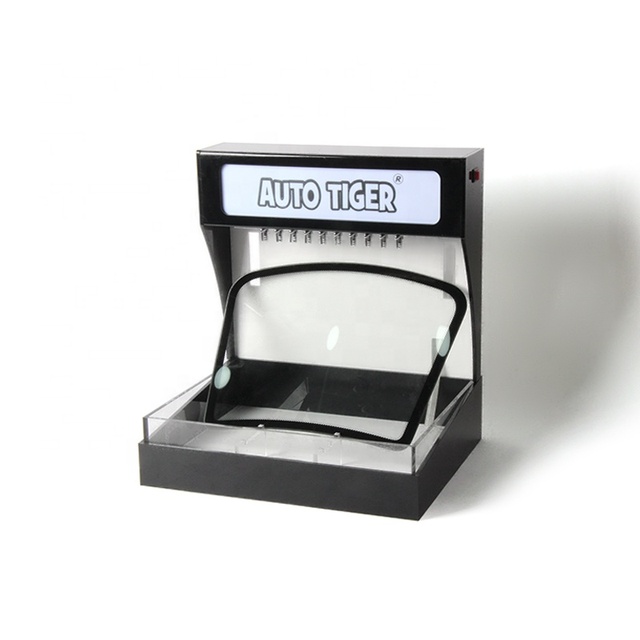 AUTO TIGER Transparent Car Nano Ceramic Coating Showcase Tester Display for Detailing