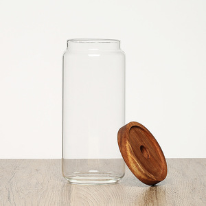 1 cái kín ly thủy tinh chân không kín hạt cà phê container thực phẩm lưu trữ & container cho sự tươi mát cho các loại ngũ cốc kẹo các mặt hàng thực phẩm - Product Image 5