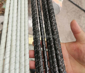Barras de refuerzo de fibra de vidrio duraderas de 12mm, nuevo Material, barras de refuerzo de hormigón compuesto, servicios de procesamiento de corte por flexión disponibles - Product Image 2