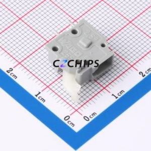 255-401 Spring Terminal Block Through hole Component (THT) Connector 1x1P Gray 1P 1 - Product Image 1