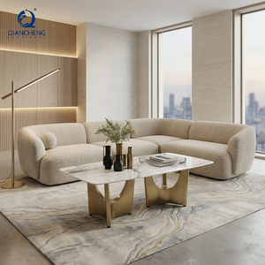 Tavolino da Caffè Moderno con Gambe in Acciaio Inox, Design Post-Moderno Personalizzato - Product Image 3