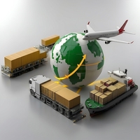 Envío Rápido desde Puertos de China a Dubái, Servicios de Transporte Aéreo, Consolidación LCL Segura y Económica