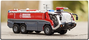 Hand Make 1/64 Pull Back Car Diecast Models Diecast Collectible Fire Trucks - Product Image 5