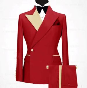 Costume de cérémonie pour <span class=keywords><strong>homme</strong></span> sur mesure, de haute qualité, coupe ajustée, revers pointus, pour mariage et garçons d'honneur - Product Image 5
