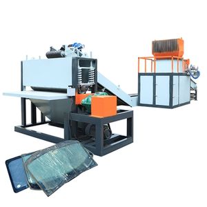 Extracteur de film PVB pour pare-brise de système de recyclage de verre automatique de grande capacité Broyeur laminé pour sites de démolition - Product Image 3
