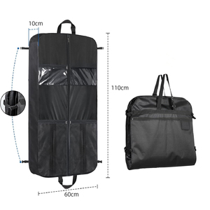 Bolsa de Almacenamiento de Ropa Colgante Oxford Multicapa, Plegable, Impermeable, Ligera, Antipolvo, con Ventana de PVC, para Guardar Ropa - Product Image 4
