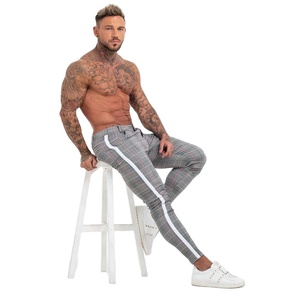 High Quality Stretch Formal Casual <strong>Chino</strong> Trousers Slim Fit Pants Ankle Length <strong>Super</strong> Comfy Stretch Trousers - Product Image 2