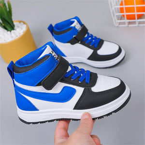 Scarpe estive con tacco alto per <span class=keywords><strong>bambini</strong></span> scarpe sportive autunnali economiche per <span class=keywords><strong>bambini</strong></span> scarpe eleganti scarpe Casual da Tennis blu per <span class=keywords><strong>bambini</strong></span> - Product Image 3