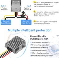 Convertisseur intelligent Starlink Mini DC 12V vers 30V 3.5A 105W avec prise femelle