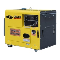 Générateur 5kva silencieux portatif 5kva, 500 w, prix pour moteur Diesel