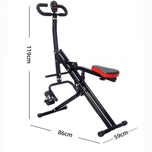 Entraînement corporel Équipement de force Gym à domicile Core Trainer Cardio Bike Training Fitness Squat Exercice Row Machine Horse Rower Rider - Product Image 5
