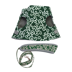 Cat Vest Breathable <b>Chest</b> Strap <b>Small</b> Size For Outdoor Use Red Blue Green Patterns - Product Image 3