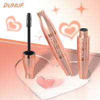 Mascara waterproof longue tenue 24h, effet volume et courbure intense, sans grumeaux, capture les cils fins, brosse élastomère pour une application plus facile