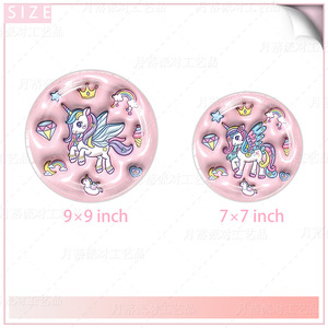 Juego <span class=keywords><strong>de</strong></span> Platos y Servilletas <span class=keywords><strong>de</strong></span> Papel con Diseño <span class=keywords><strong>de</strong></span> Unicornio 3D, Vajilla para Fiesta <span class=keywords><strong>de</strong></span> <span class=keywords><strong>Cumpleaños</strong></span> <span class=keywords><strong>Infantil</strong></span>, Tenedor, Cuchillo, Mantel para Decoración <span class=keywords><strong>de</strong></span> Niñas - Product Image 4