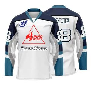 来样定做批发升华曲棍球运动衫，带定制标志时尚冰球制服 - Product Image 6