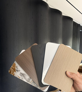 Panel de Pared de Cristal de Carbono Ignífugo e Impermeable de 5 mm/8 mm, 4'x8', B1, Chapa de Madera de Bambú para Renovación de <span class=keywords><strong>Interiores</strong></span> de Hoteles - Product Image 1