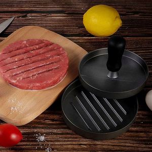 Utensilios de Cocina, Prensa para Hamburguesas de Aluminio Antiadherente, Molde para Carne de Res, BBQ, Grill, Hamburguesas - Product Image 4