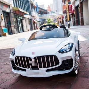 سيارة أطفال كهربائية مخصصة بمقعدين مع موسيقى وإضاءة وتحكم عن بعد وبطارية كبيرة للأطفال - Product Image 6