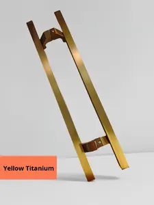 Barra cuadrada de pie de <span class=keywords><strong>herradura</strong></span> de montaje lateral, puerta corredera de vidrio templado de acero inoxidable, manija de puerta de vidrio de hotel moderna de gama alta - Product Image 3