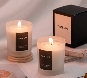 Vela Aromática Semielaborada <span class=keywords><strong>de</strong></span> Cera <span class=keywords><strong>de</strong></span> Soja en Frasco <span class=keywords><strong>de</strong></span> Vidrio <span class=keywords><strong>de</strong></span> Lujo Personalizado <span class=keywords><strong>de</strong></span> Fábrica, Tapa <span class=keywords><strong>de</strong></span> Madera Transparente, Sin Humo, con Caja <span class=keywords><strong>de</strong></span> Regalo - Product Image 3