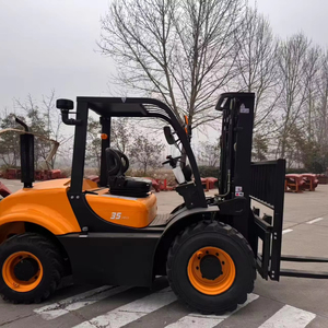 Wecan cpcd35 4wd 3.5 טון מנוע דיזל מופעל מדך חשמלי מעקה ידני משאית stacker - Product Image 1