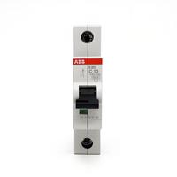 Interruptor Automático ABB MCB S201-C1 1P 1A, Interruptor en Miniatura 400V AC 6kA, con Certificaciones CCC/CE/CUL, para Protección de Distribución de Energía