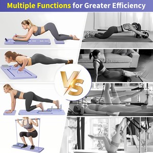 Nuevo Modelo de Tabla de Pilates Reformer para Entrenar Abdomen, Cintura y Piernas, Duradera, Portátil, Fácil de Guardar, Equipo Multifuncional para Fitness en Casa - Product Image 2