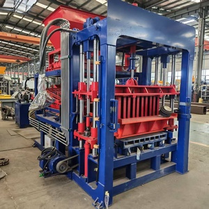 Máquina para Fabricar Bloques de Hormigón QT4-15, para Ladrillos de 4, 6 y 8 Pulgadas, Maquinaria Automática para Bloques de Estructura Sólida y Fina - Product Image 4