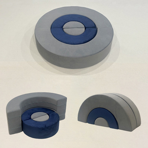 Dễ Thương Bọt Leo Lên Mềm Chơi Thiết Lập Cầu Vồng Đường Hầm Cầu Trẻ Em Mềm Chơi Thiết Bị Cầu Vồng Sân Chơi Leo Lên Mềm Chơi Thiết Lập - Product Image 2