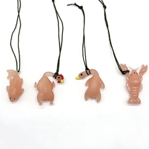 จี้รูปสัตว์เปลี่ยนสีตามอุณหภูมิ น่ารัก รูปเป็ด/<span class=keywords><strong>ปลา</strong></span>คาร์<span class=keywords><strong>ฟ</strong></span>/ไก่/กุ้งมังกร สำหรับใส่กับสร้อย - Product Image 2